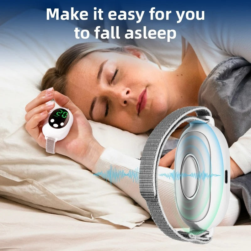 Dormidreams Aparato para Dormir,Handheld Sleep Aid Device for Insomnia Relief,microcurrent Smart Hand-held Sleep Device,Intelligent Sleep Monitor,Portable Relaxation Tool for Better Sleep-1
