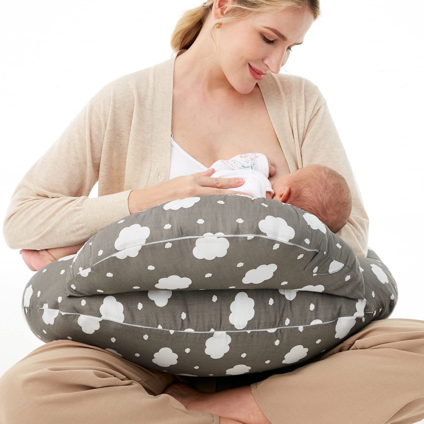 Comfy Baby Nursing Pillow for Easy, Supportive Feeding