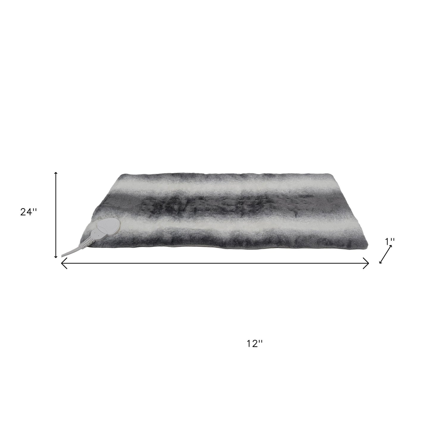 Snuggle-Soft Ombre Heated Lap Pad for Comfort