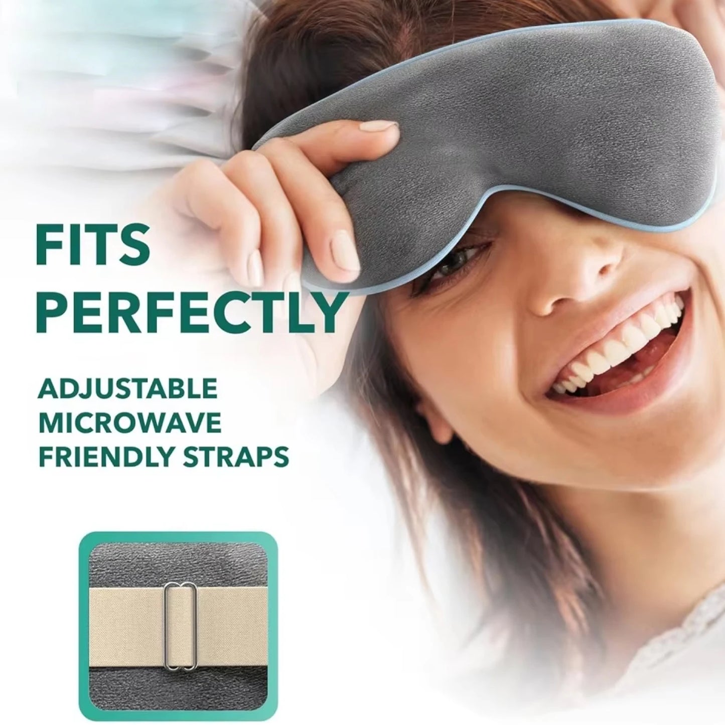 Weighted Cooling Eye Mask for Relaxing Night Sleep