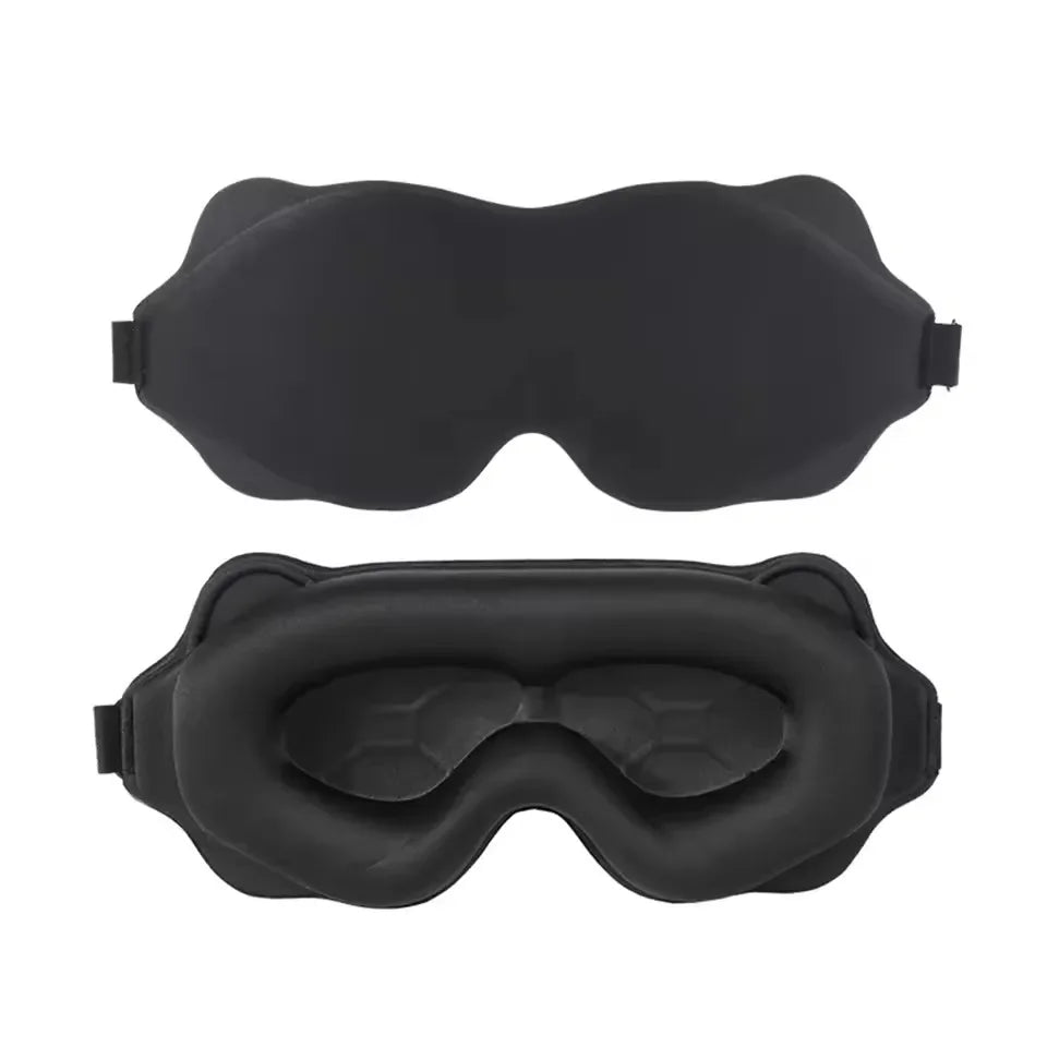 Weighted Sleep Mask 3D Contoured for Total Darkness