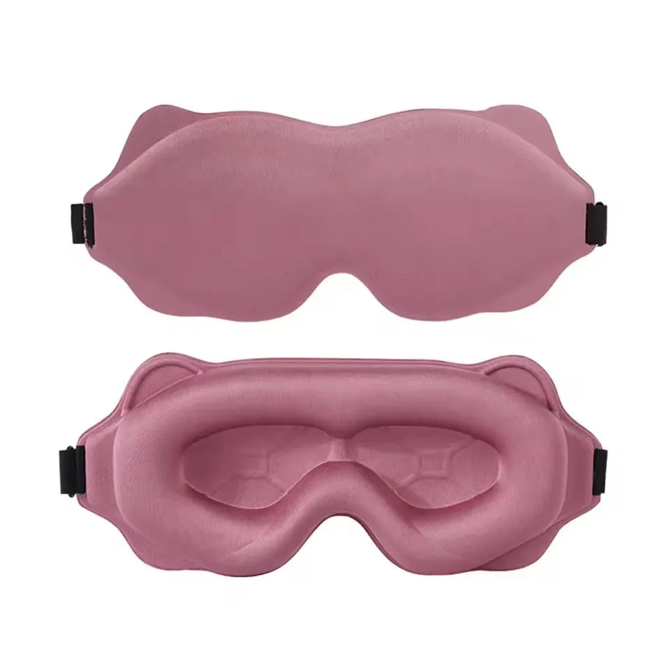 Weighted Sleep Mask 3D Contoured for Total Darkness