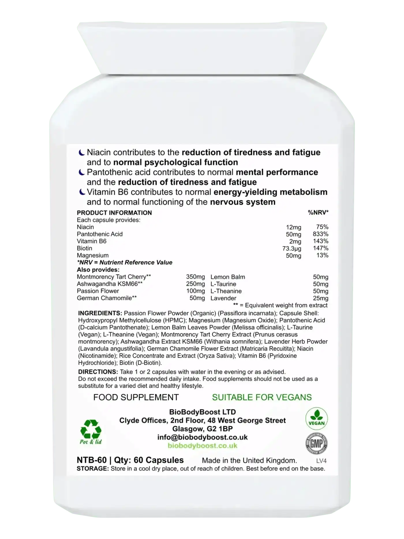 BioSnooze - Night Time Herbal Sleep Aid-1