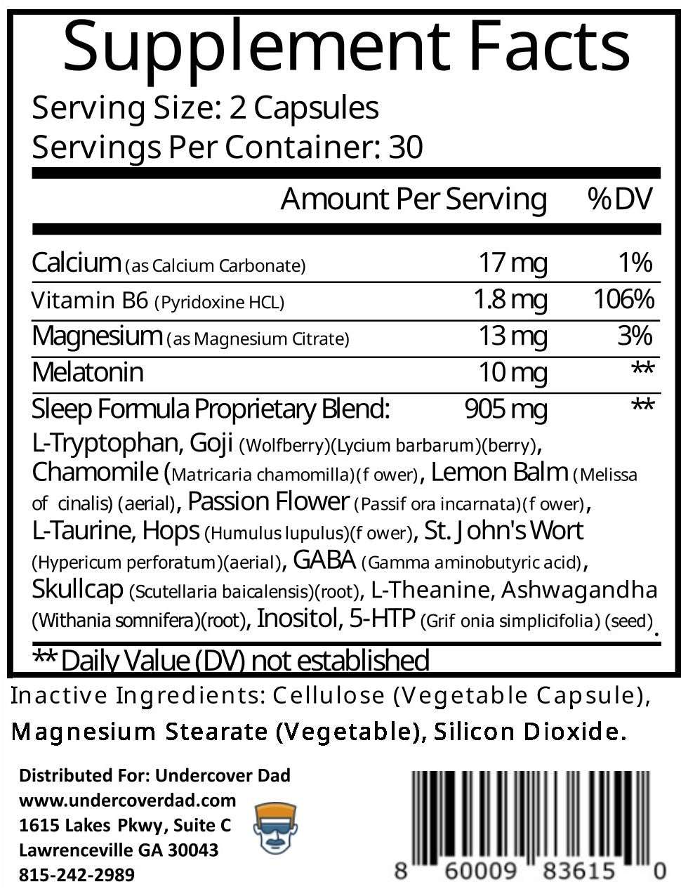 SHUT EYE - Safe and Effective Sleep Aid Formula-1