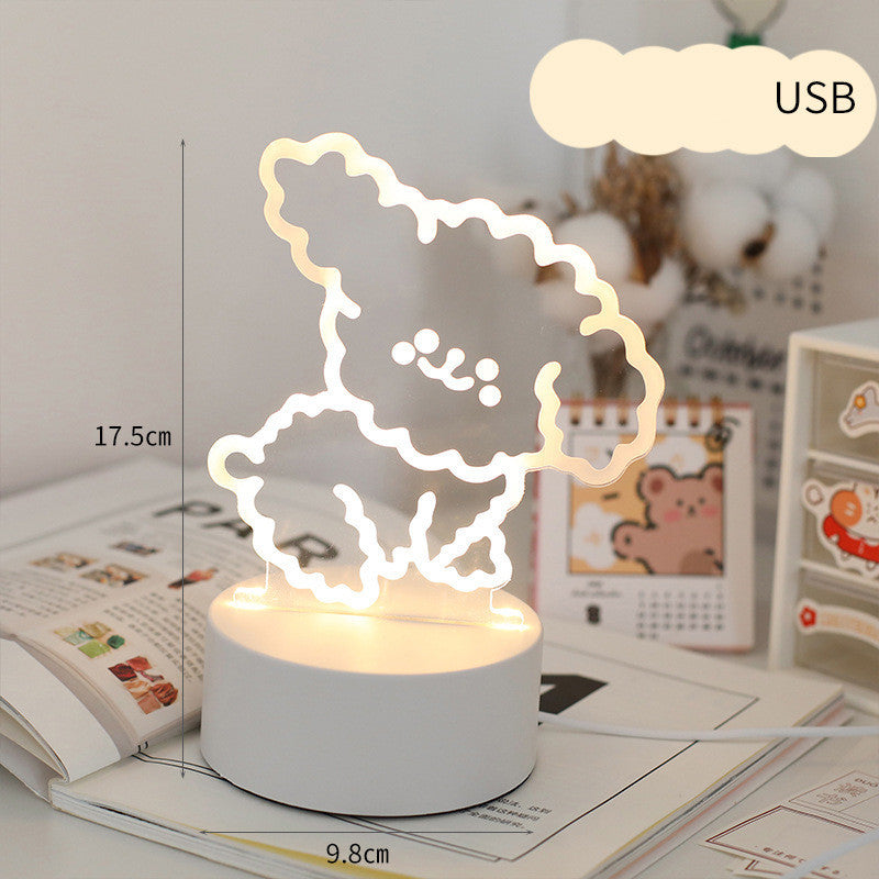 Cute Creative Net Red Night Light Sleep Light