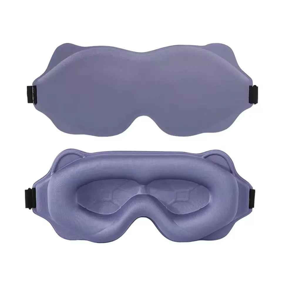 Weighted Sleep Mask 3D Contoured for Total Darkness