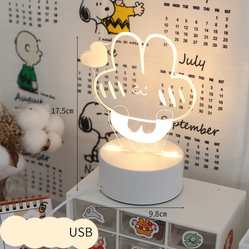Cute Creative Net Red Night Light Sleep Light