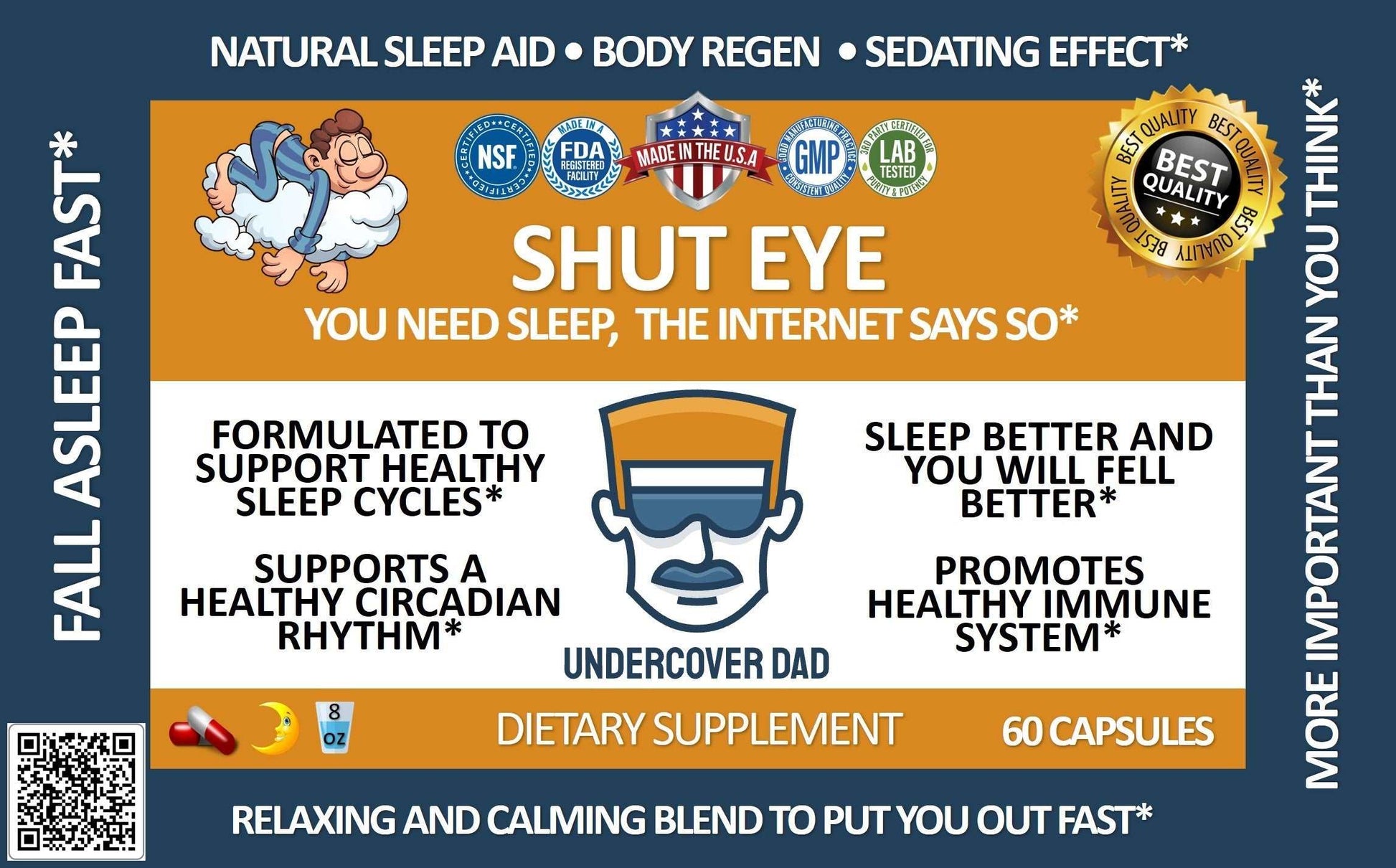 SHUT EYE - Safe and Effective Sleep Aid Formula-2